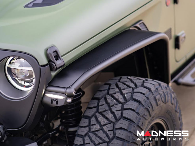 Jeep Wrangler JL Overland Tube Fenders - Front